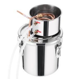 Moonshine Still 3 Gal Water Wine Alcohol Distiller Brewing Kit Stainless Steel