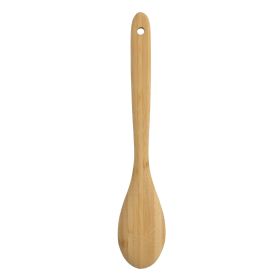 Natural Bamboo Cooking Spoon, 13" Long â€“ Eco-Friendly Kitchen Prep Tool