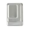 3 Piece Aluminum Bakeware Set with Jelly Roll, Quarter Eighth Sheet Rectangular Cookie Baking Sheet Pans