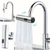 3 in 1 Large-Scale 360Â° Waterfall Kitchen Faucet - Touch-Controlled, Swivel Spout, Extender for Kitchen Sink