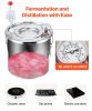 Moonshine Still 3 Gal Water Wine Alcohol Distiller Brewing Kit Stainless Steel