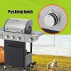 Propane Grill 3 Burner Barbecue Grill Stainless Steel Gas Grill with Side Burner, 37,000 BTU Outdoor Cooking, Patio, Garden Barbecue Grill