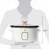 4Qt Slow Cooker with Touch-Activated Display, White Icing by Drew Barrymore