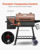 VEVOR Wood Pellet Grill Smoker, 8 in 1 BBQ Grills for Outdoor Cooking, 456 Square Inches Cook Area Electric Grill and Smoker, with Digital Controller