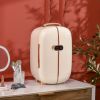 HOMCOM Portable Skincare Fridge with LED Display, 12L Mini Fridge for Beauty, Makeup and Cosmetics, Small Refrigerator Cooler for Bedroom, Home Office