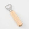 Beer Capper, Thickened Stainless Steel Wooden Handle Corkscrew, Wine Cap, Beverage Bottle Opener