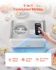 2 Quart Automatic Ice Cream Maker with Built-in Compressor No Pre-freezing