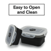 GLIDER LB Black Bento Premium Lunch Box & Food Storage Containers