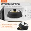 VEVOR Microwave Splatter Cover & Mat 10.8" Collapsible Microwave Food Lid 500Â°F