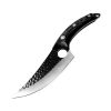 Butcher butcher for meat and bone with small scimitar(USPS Shipping)