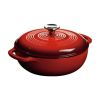 Cast Iron 3 Quart Enameled Dutch Oven Blue