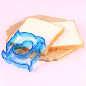 Sandwich Mold Cute Sandwich Cutters DIY Bread Crust Cutter for Kids Bento Lunch Box (Style: Dolphin)