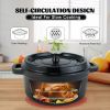 Cast iron Dutch POTS are suitable for gas, electric, ceramic, induction furnaces, and even grills. It can be used for cooking