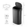 13.2 Gallon Trash Can;  Motion Sensor Kitchen Trash Can;  Stainless Steel