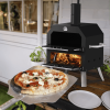 51749234  Cooking Pizza Machine-12-inch Automatic Rotating Pizza Oven with Foldable Legs