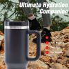 40oz V2 large capacity tumbler,  With Handle And Straw Lid